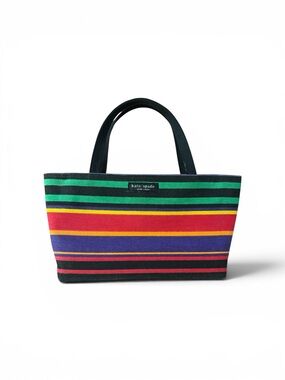 Kate Spade New York mini canvas tote 🌈